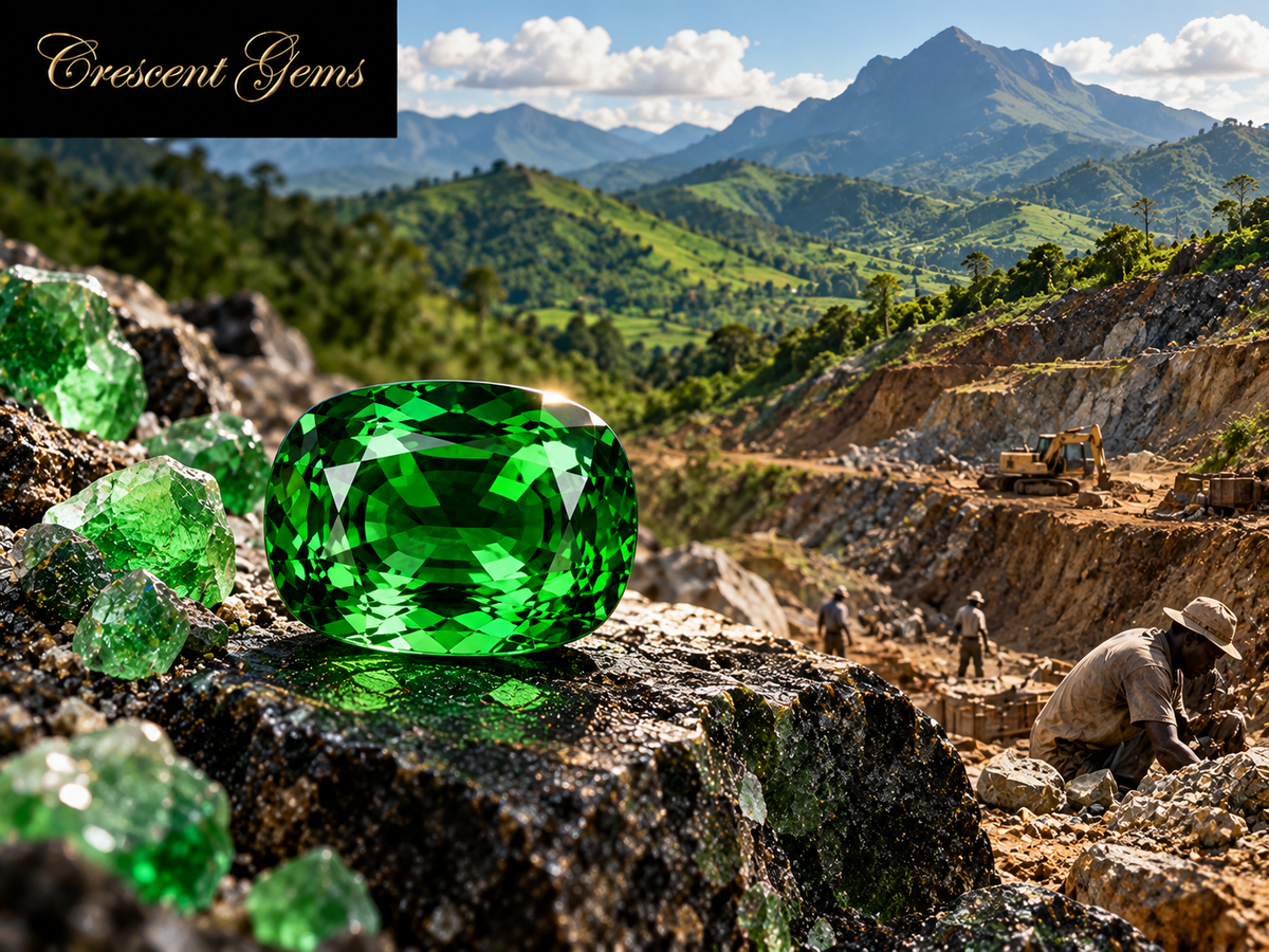 Tsavorite mines