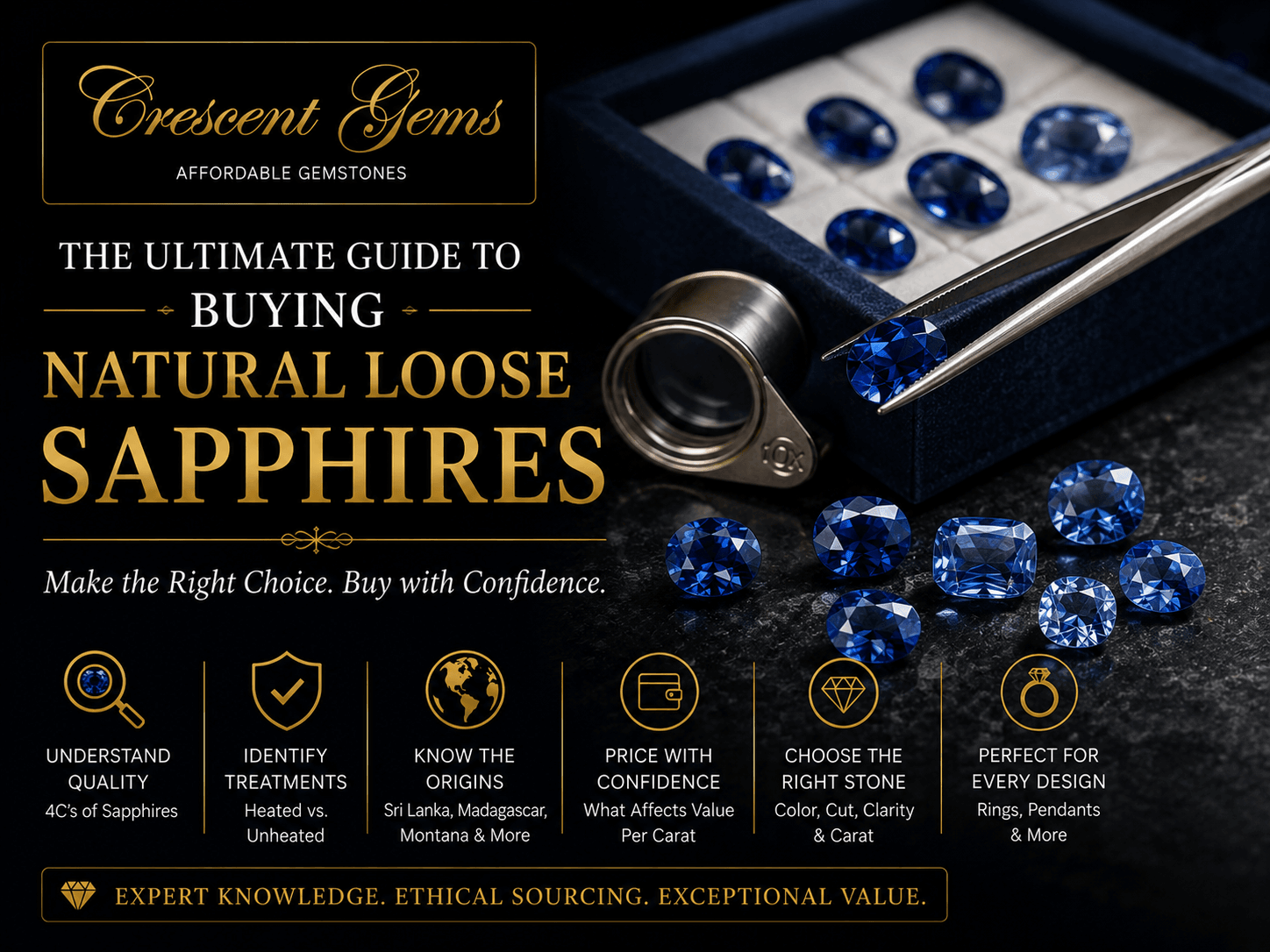 The Ultimate Guide to Buying Natural Loose Sapphires