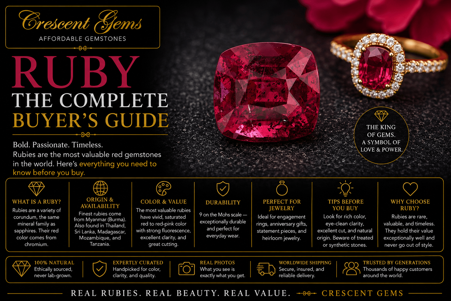 Ruby — The Complete Buyer's Guide to the World's Most Valuable Colored Gemstone