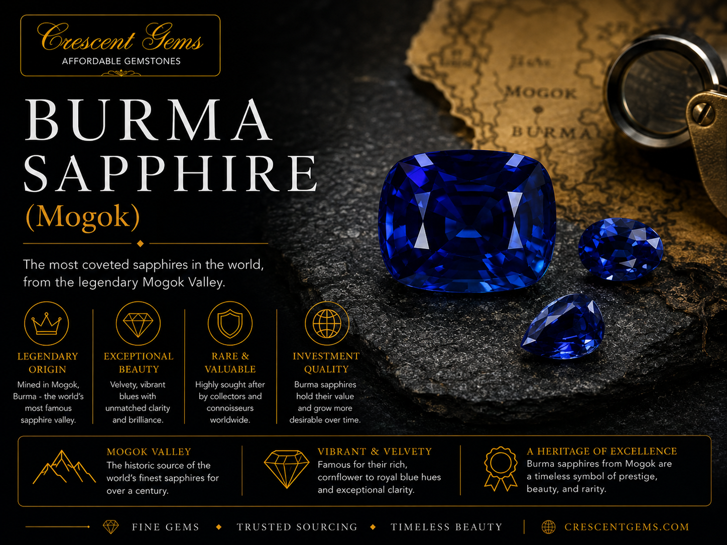 Burma Sapphire (Mogok)