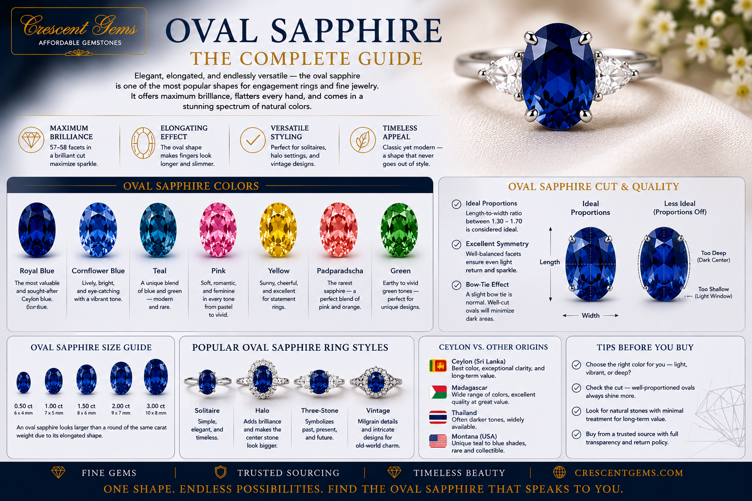 Oval Sapphire — The Complete Guide
