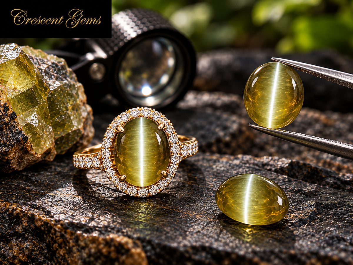 Chrysoberyl Cats eye