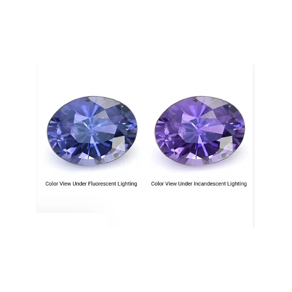 Color change Sapphire