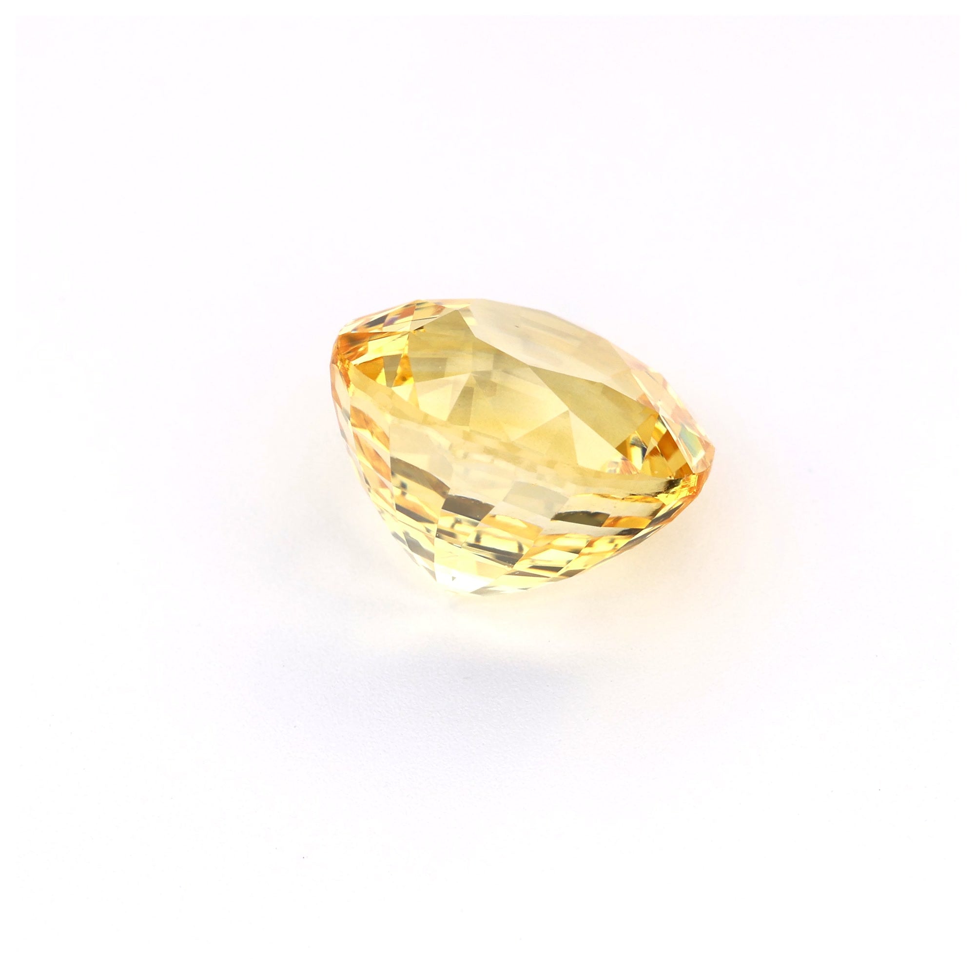 7.00 ct Untreated Ceylon Yellow Sapphire