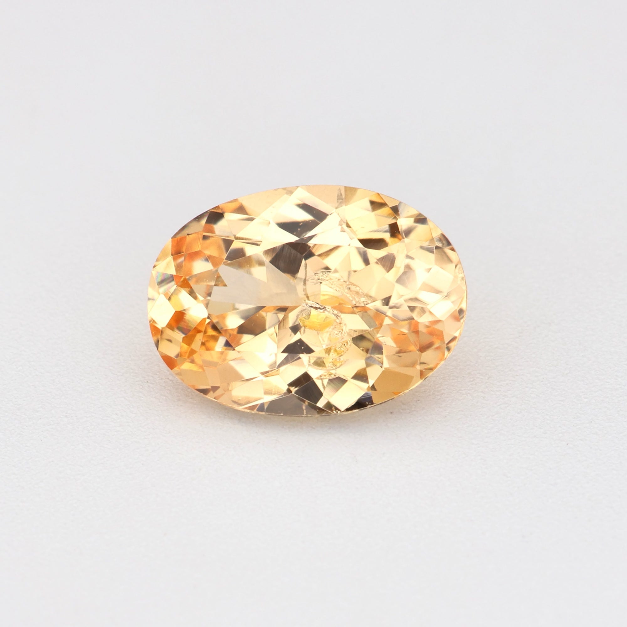 0.81 ct Peach Sapphire ~ Unheated