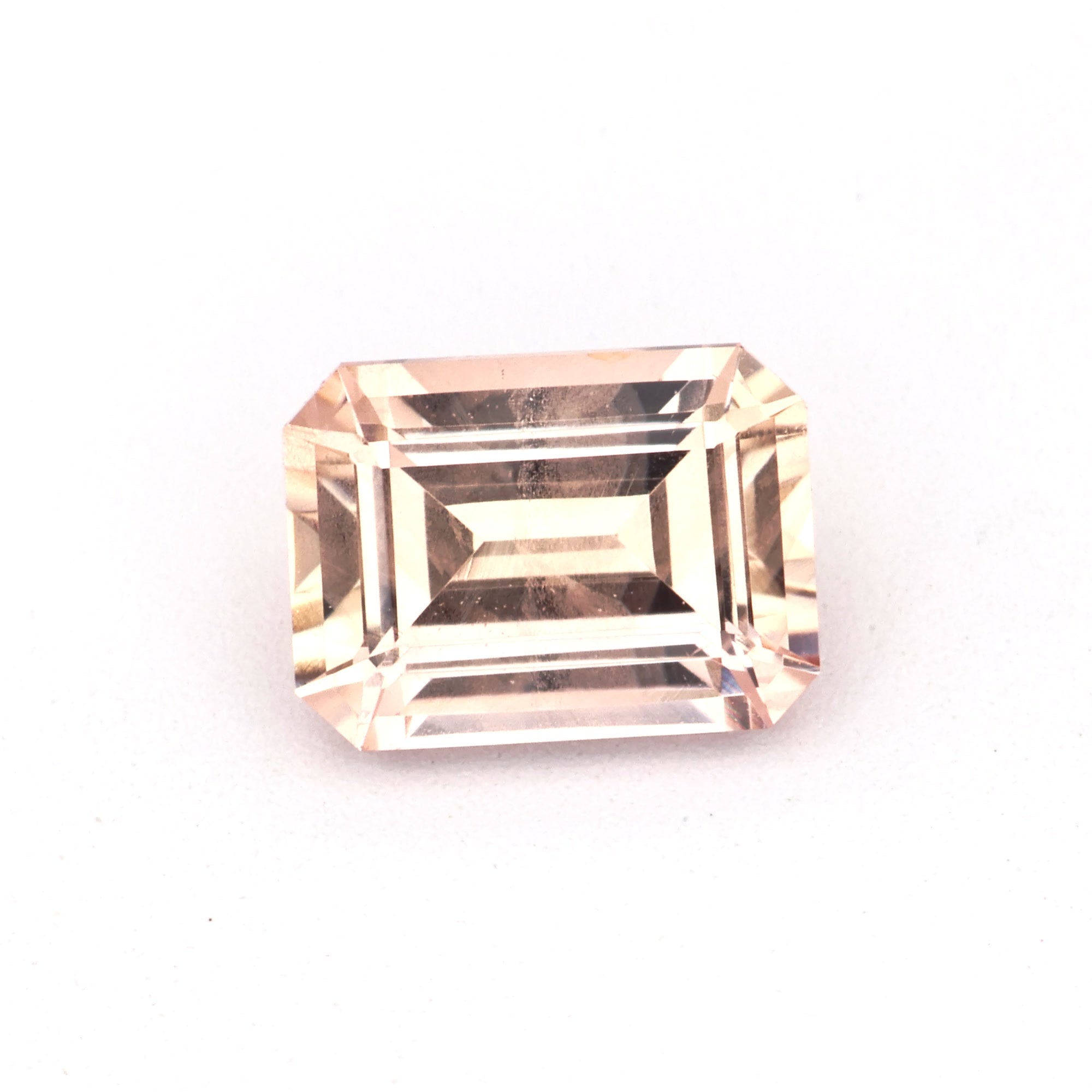 0.61 Ct Peach Sapphire ~ Unheated