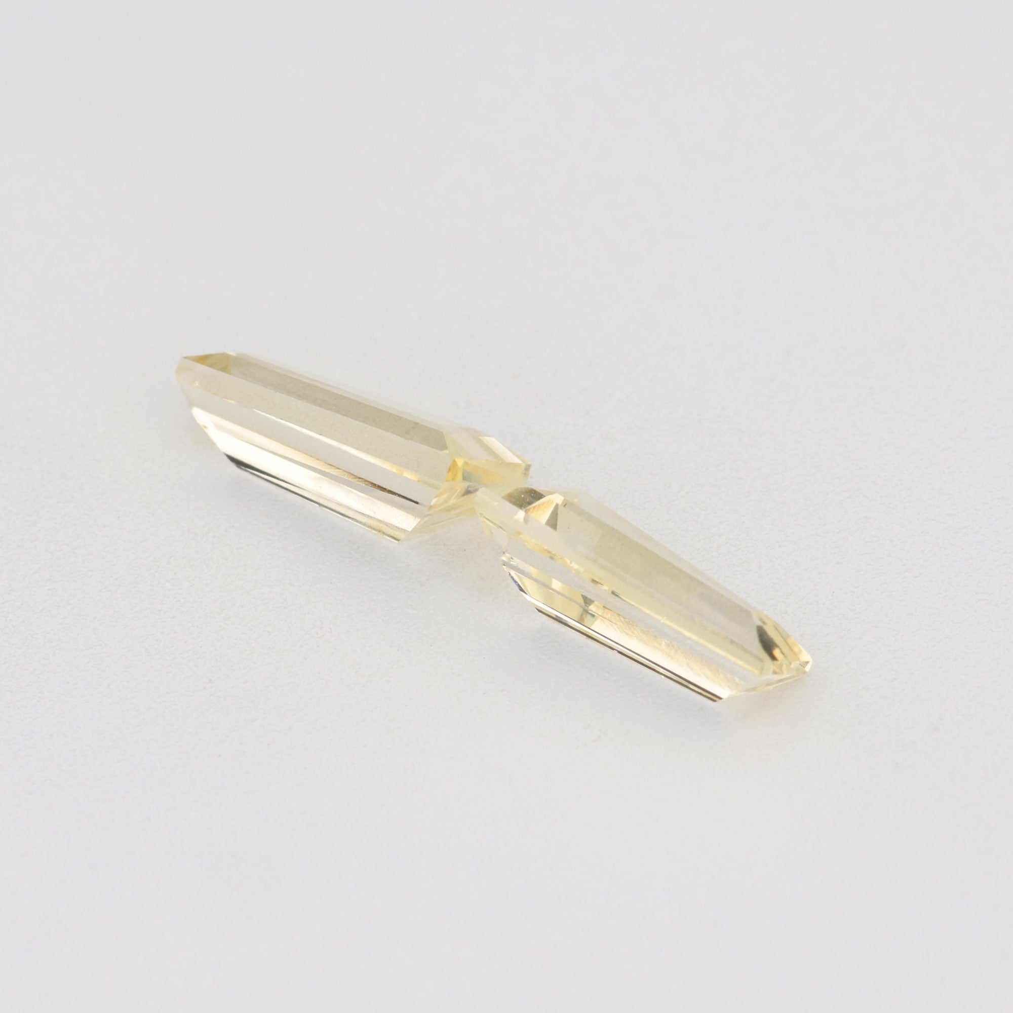 Tapered Baguette Yellow Sapphire