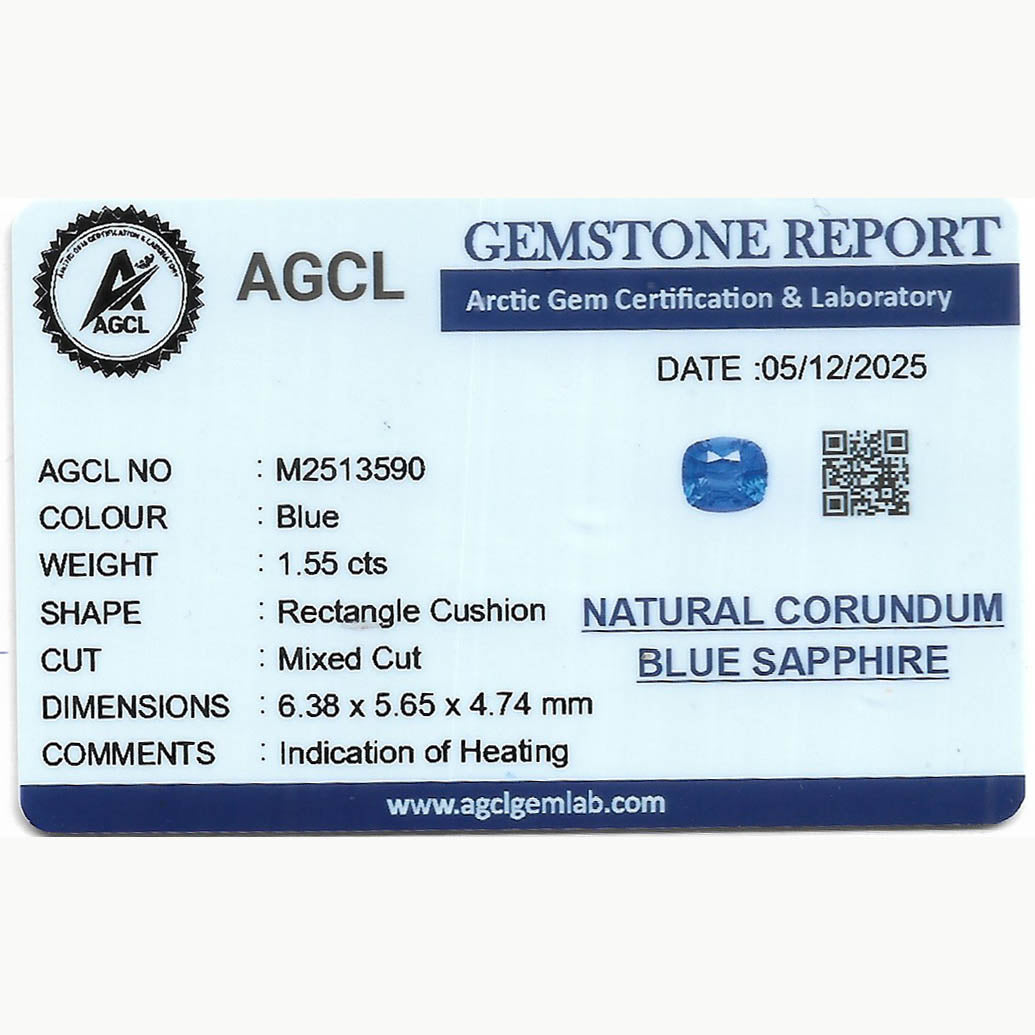 1.55 ct Blue Sapphire