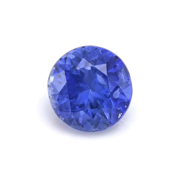 1.62 ct Blue Sapphire gemstone with brilliant blue hue and excellent clarity from Sri Lanka