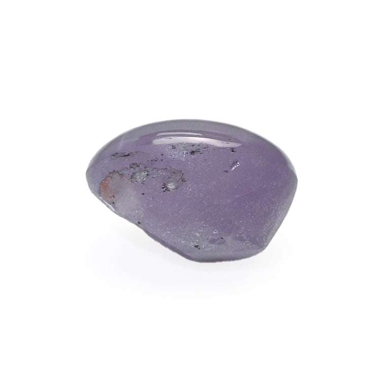 3.40 carat unheated purple star sapphire stone with six-ray star effect from Sri Lanka