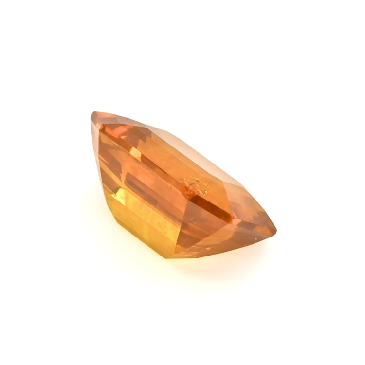 4.21 ct Orange Sapphire ~ GIA