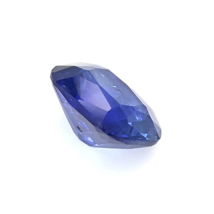2.00 carat vivid blue sapphire gemstone with excellent brilliance and Ceylon blue hue