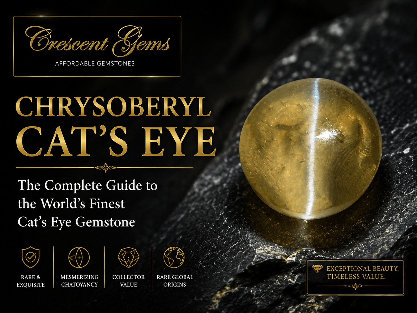 Chrysoberyl Cats Eye