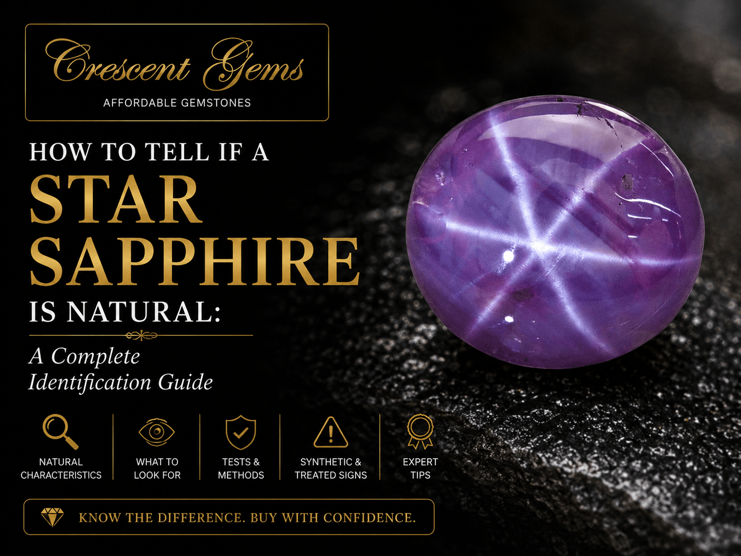 How to Tell If a Star Sapphire Is Natural: A Complete Identification Guide