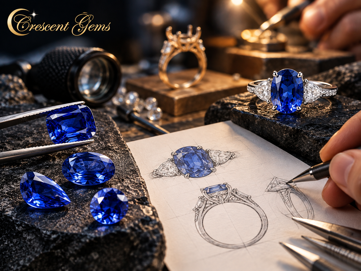 Custom Sapphire Rings — The Complete Guide to Designing Your Own