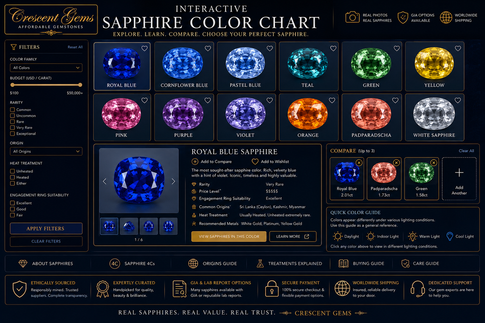 Interactive Sapphire Color Chart — Every Natural Sapphire Color (2026 ...