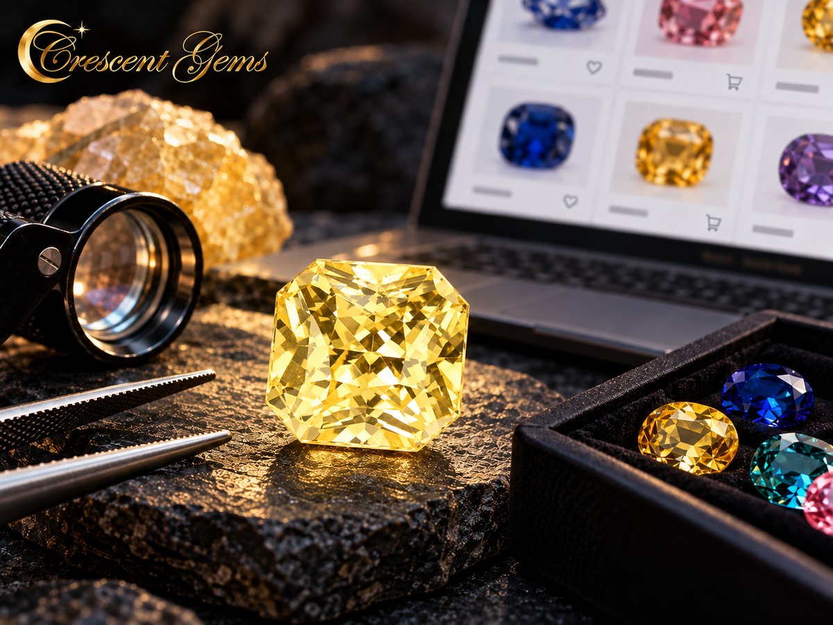 Yellow Sapphire — The Complete Buyer’s Guide to Colour, Origin, and Value