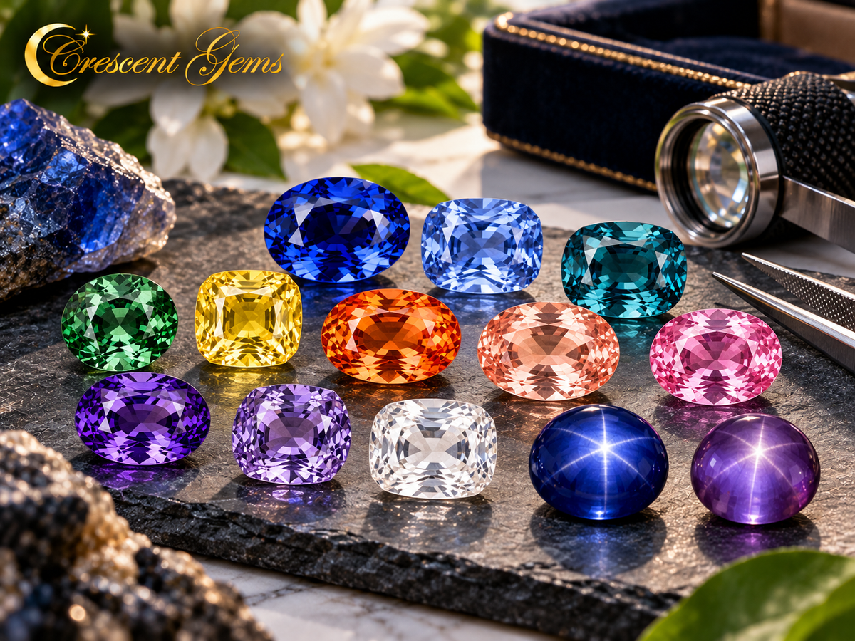 Sapphire colors explained
