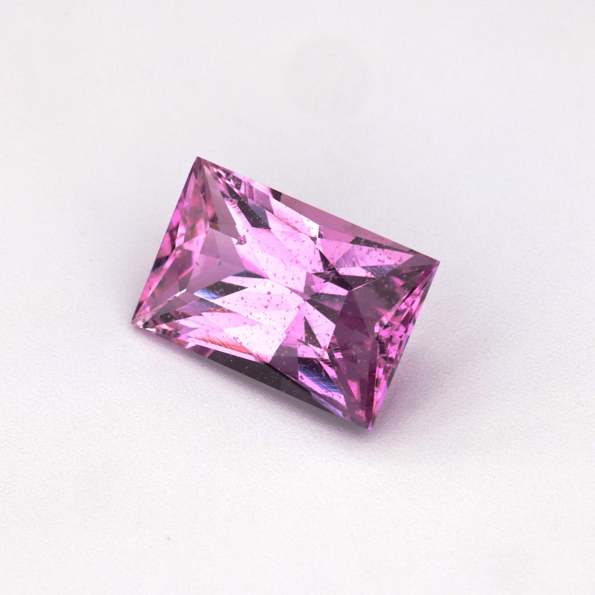 Natural pink sapphire loose stone over 1 carat