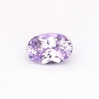 0.60 ct unheated natural lavender sapphire gemstone with rich purple hue and excellent clarity