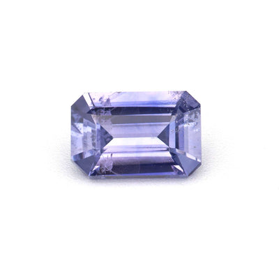 0.60 ct natural unheated purple sapphire gemstone with violet hues and excellent clarity