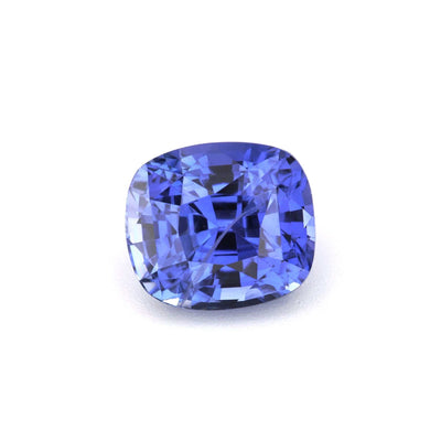 1.55 ct deep blue sapphire gemstone with excellent clarity and brilliance for fine jewelry