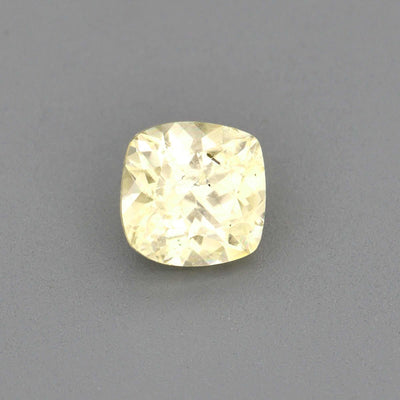 0.36 ct natural unheated yellow sapphire gemstone with golden hue and excellent clarity