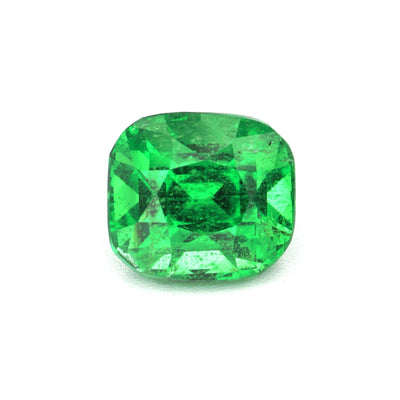 1.01 ct vivid green Tsavorite Garnet Gemstone with brilliant sparkle and emerald-like color for fine jewelry