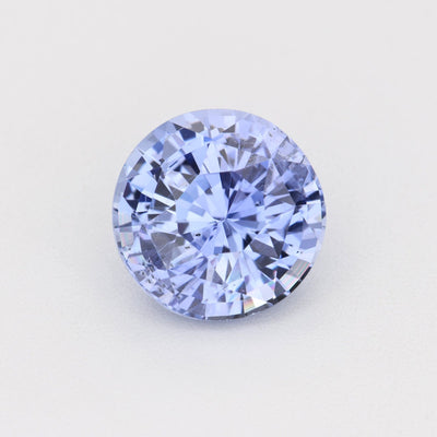 1.58 Ct pale blue sapphire gemstone with excellent clarity and sparkle for bespoke jewelry designs