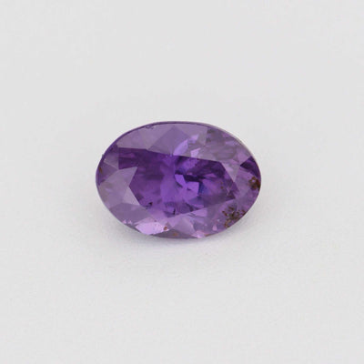 0.58 ct unheated violet sapphire with rich purple hue and excellent clarity for jewelry