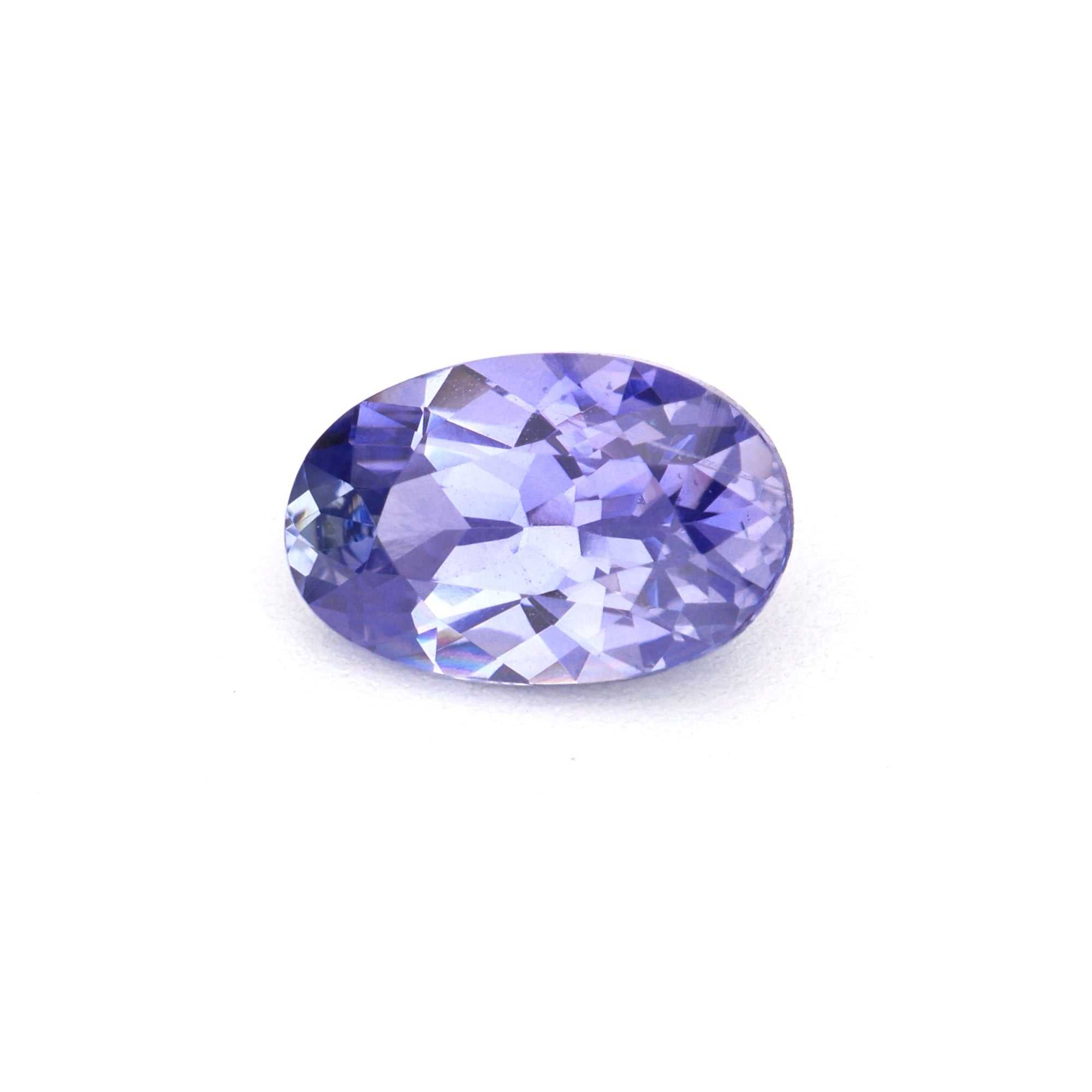 0.50 ct Purple Sapphire unheated gemstone with rich velvety purple hues for jewelry designs