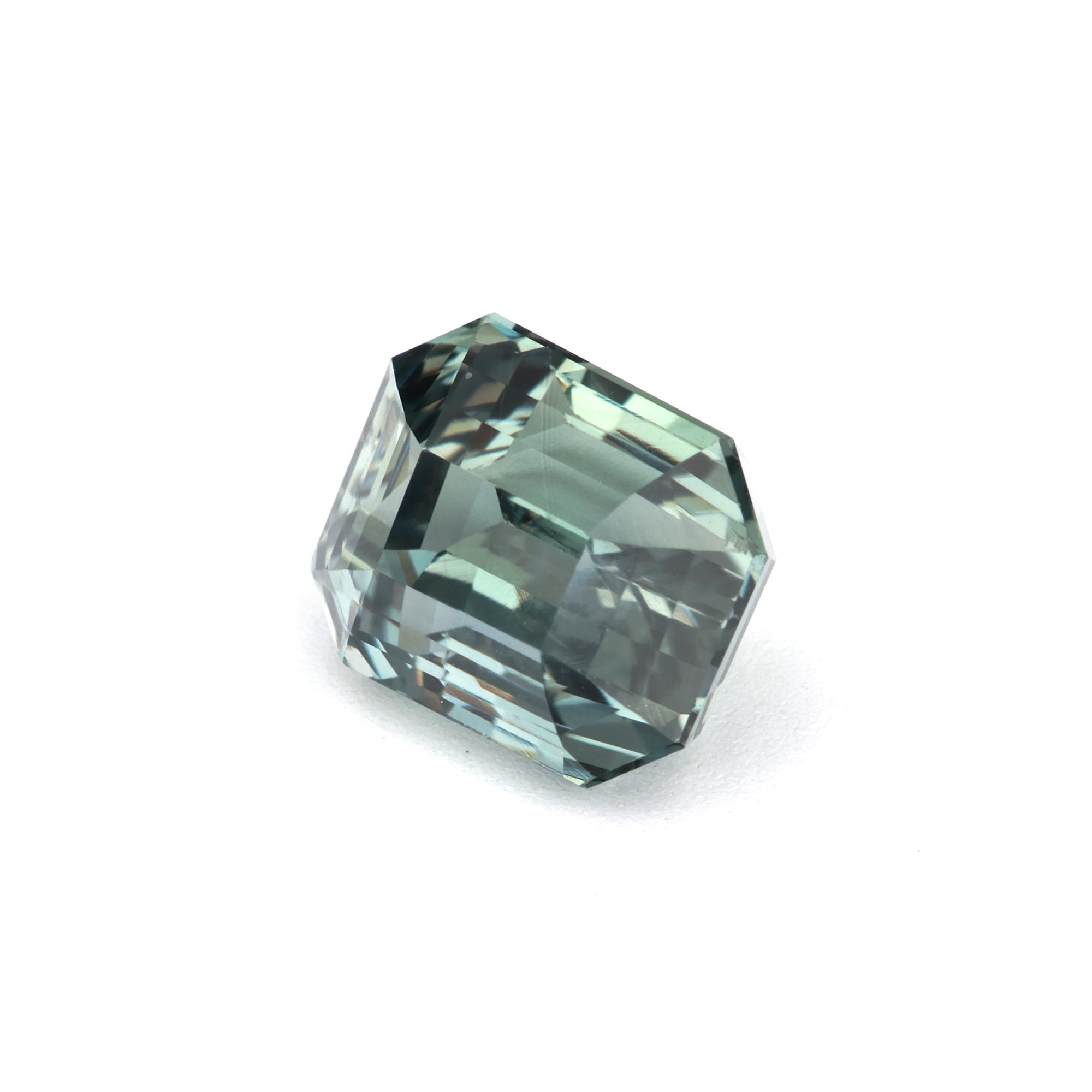 2.12ct Teal Green Sapphire ~ unheated