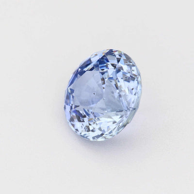 1.58 carat pale blue sapphire gemstone unheated natural for custom jewelry designs
