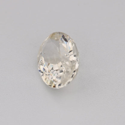 7 x 5mm Oval White Sapphire