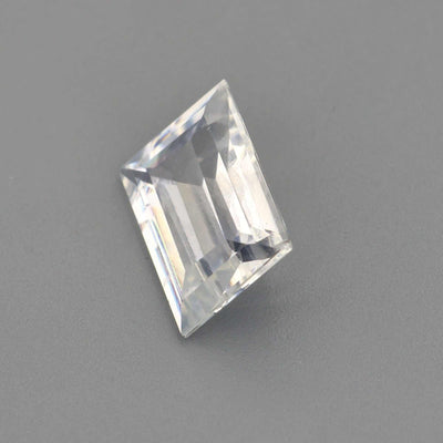 1.20 ct Baguette White Sapphire gemstone showcasing brilliant clarity and sparkle