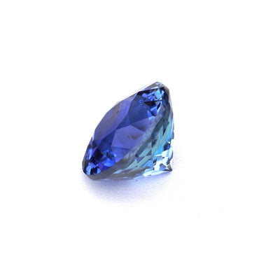 1.10 ct natural Ceylon blue sapphire gemstone with deep blue color and excellent clarity