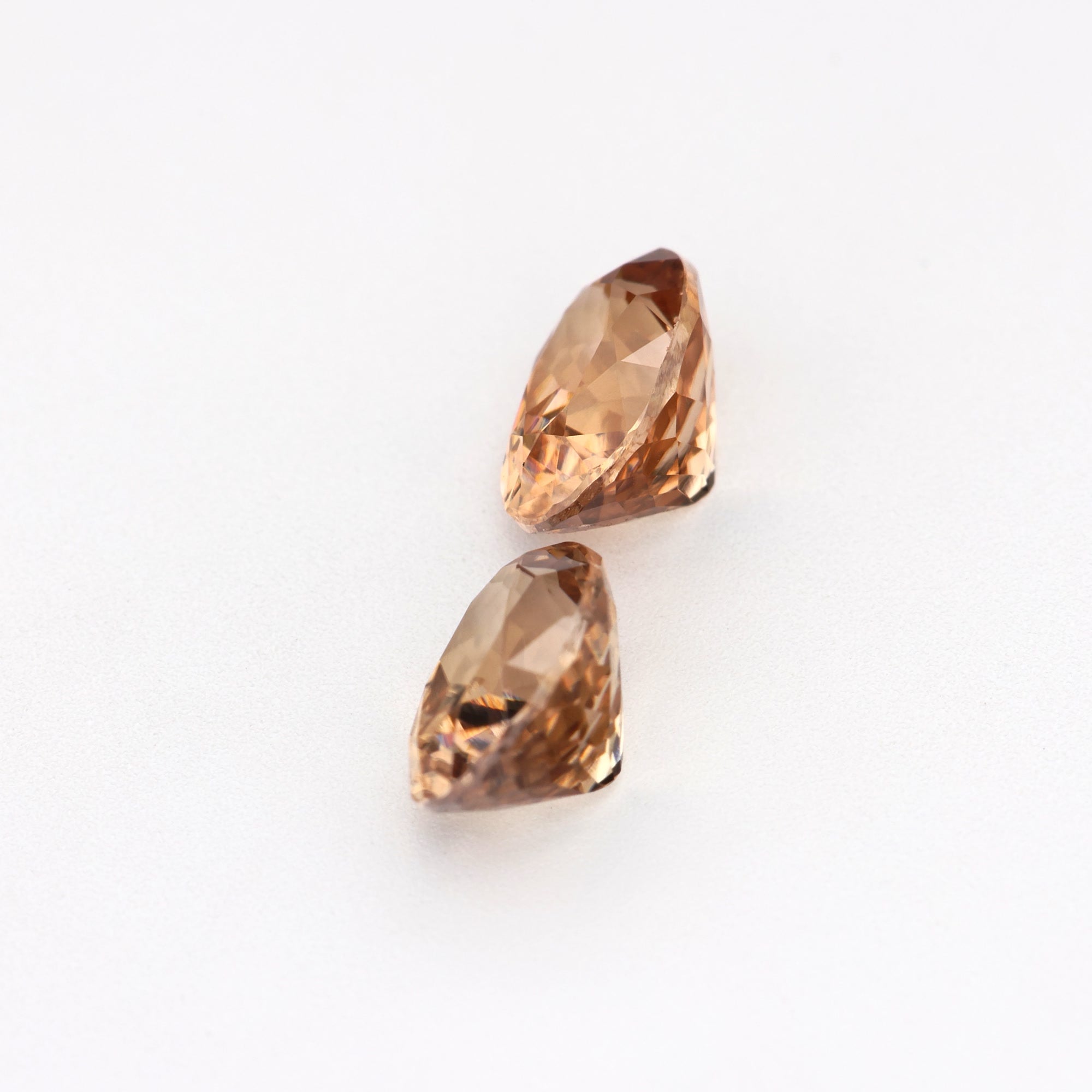 2.24 ct Brown Zircon Pair