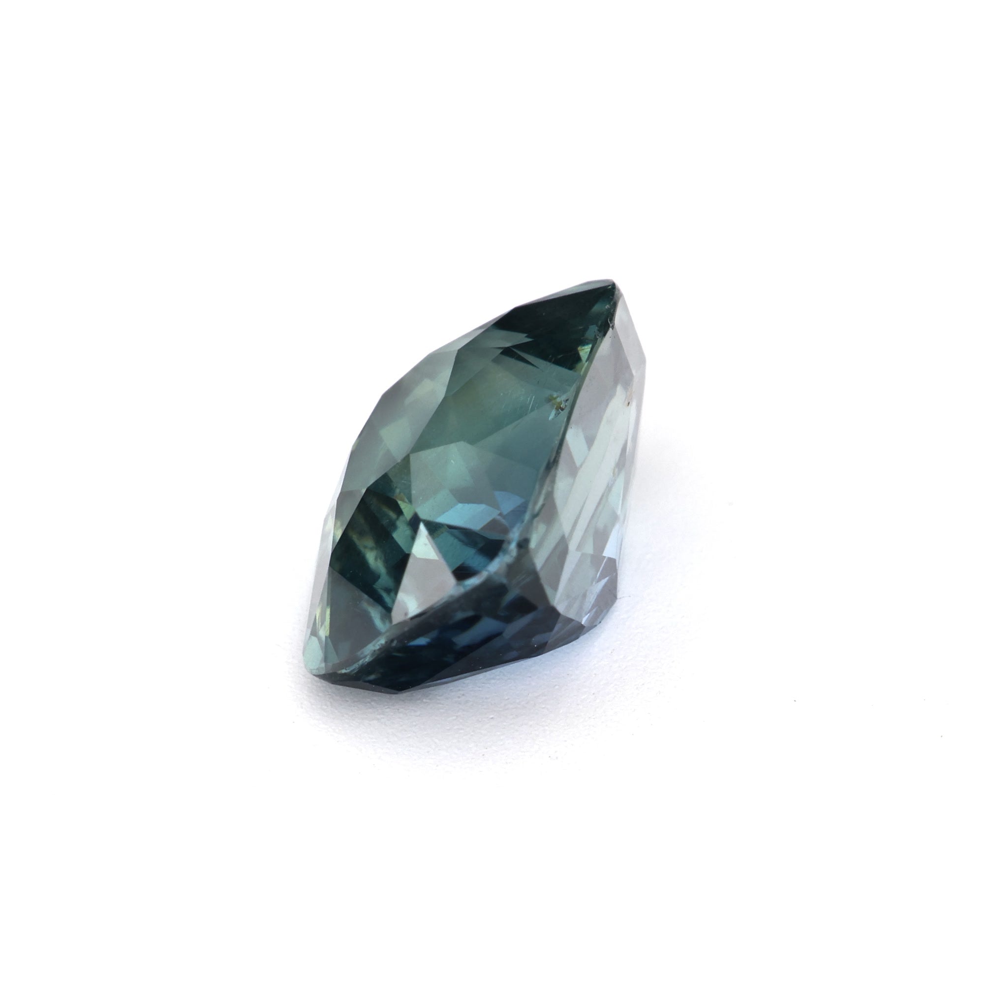 3.16 ct Teal Sapphire ~ unheated