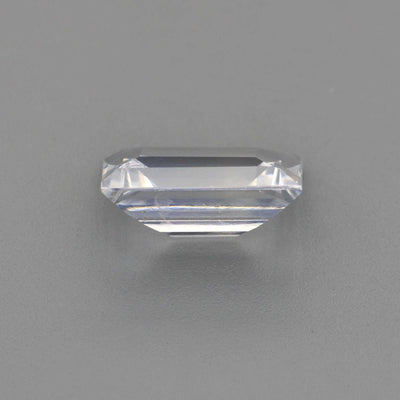 1.20 ct Baguette White Sapphire gemstone with brilliant sparkle and excellent clarity