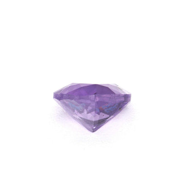 0.42 ct natural unheated Ceylon purple sapphire gemstone with velvety purple hue