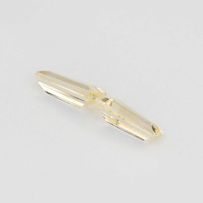 Tapered Baguette Yellow Sapphire