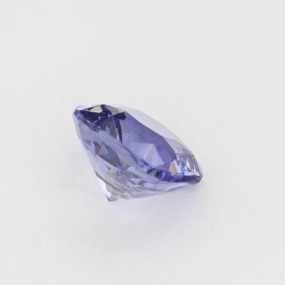 1.64 Ct Lavender Sapphire gemstone with violet-gray color and brilliance