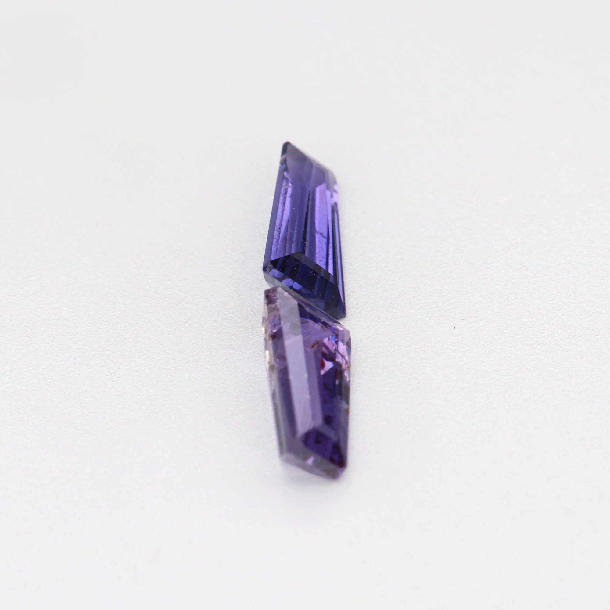Tapered Baguette Purple Sapphire
