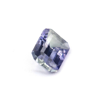 0.60 ct natural unheated purple sapphire gemstone with vibrant violet color and excellent clarity