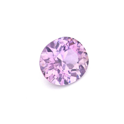 1.46 ct unheated violet sapphire gemstone from Sri Lanka with excellent clarity and precision cut sparkle