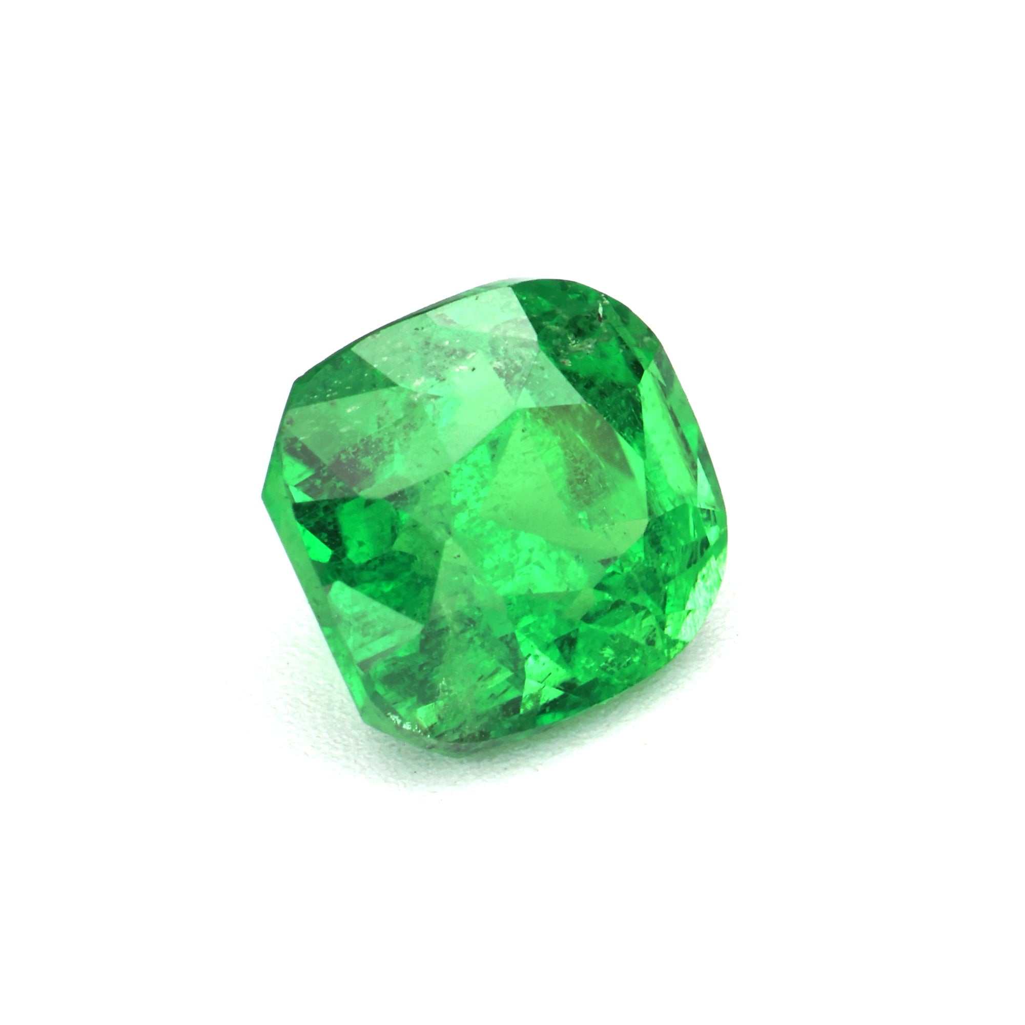 1.01 ct vivid green tsavorite garnet gemstone with brilliant sparkle and excellent clarity for fine jewelry