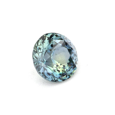 Round Teal Sapphire