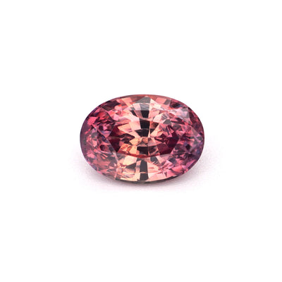 1.13 ct Vietnam purplish pink sapphire showing color and clarity