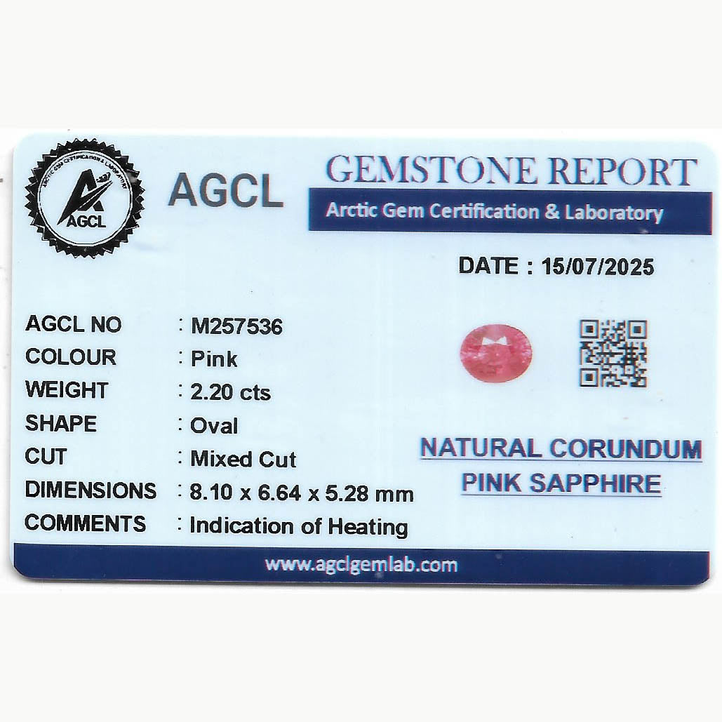 2.20 ct Pink Sapphire