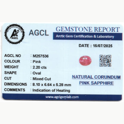 2.20 ct Pink Sapphire